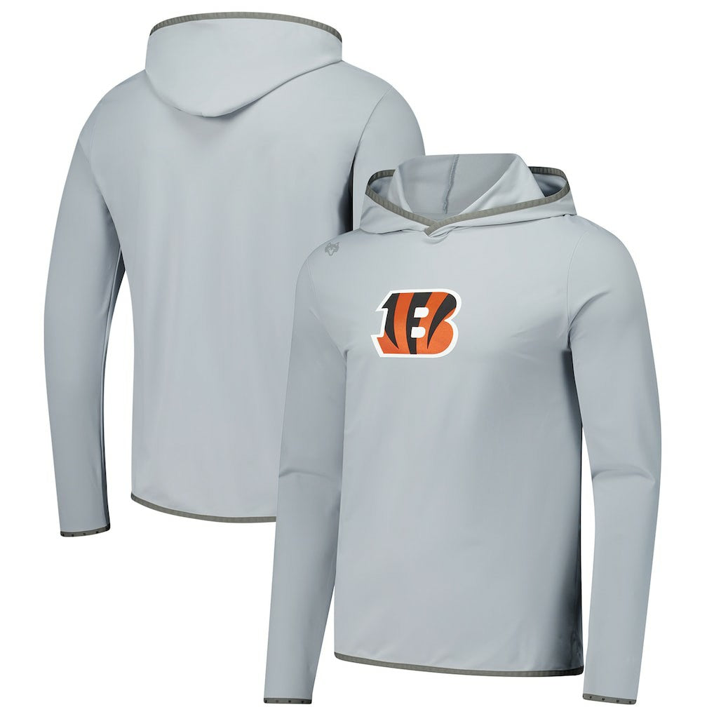Cincinnati Bengals Greyson Clothiers Colorado Long Sleeve Hoodie T-Shirt Gray - NFL