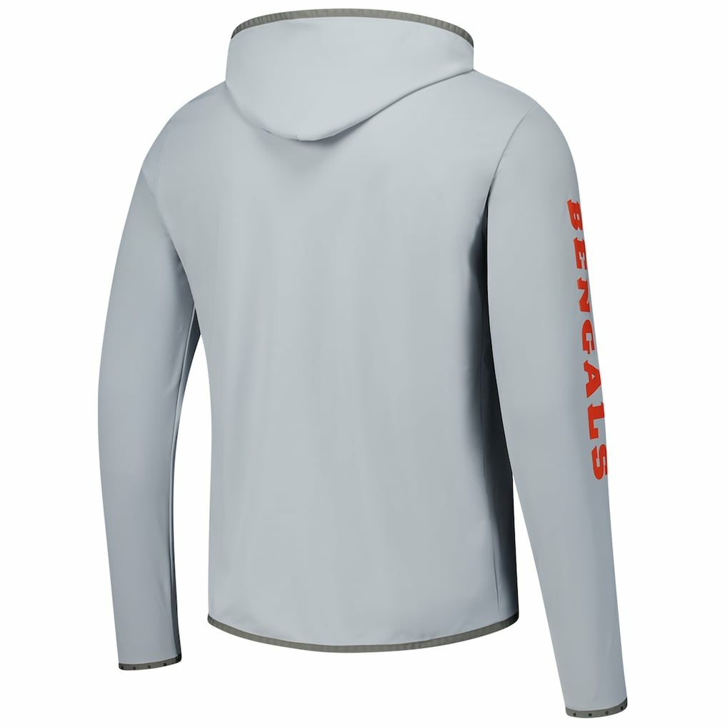 Cincinnati Bengals Greyson Clothiers Colorado Long Sleeve Hoodie T-Shirt Gray - NFL