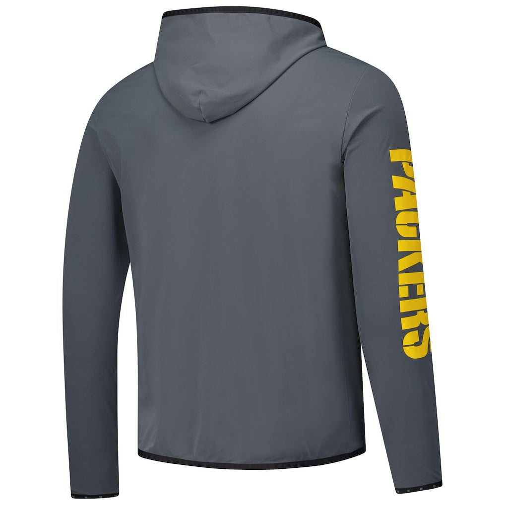 Green Bay Packers Greyson Clothiers Colorado Long Sleeve Hoodie T-Shirt Charcoal - NFL