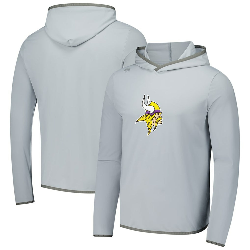 Minnesota Vikings Greyson Clothiers Colorado Long Sleeve Hoodie T-Shirt Gray - NFL