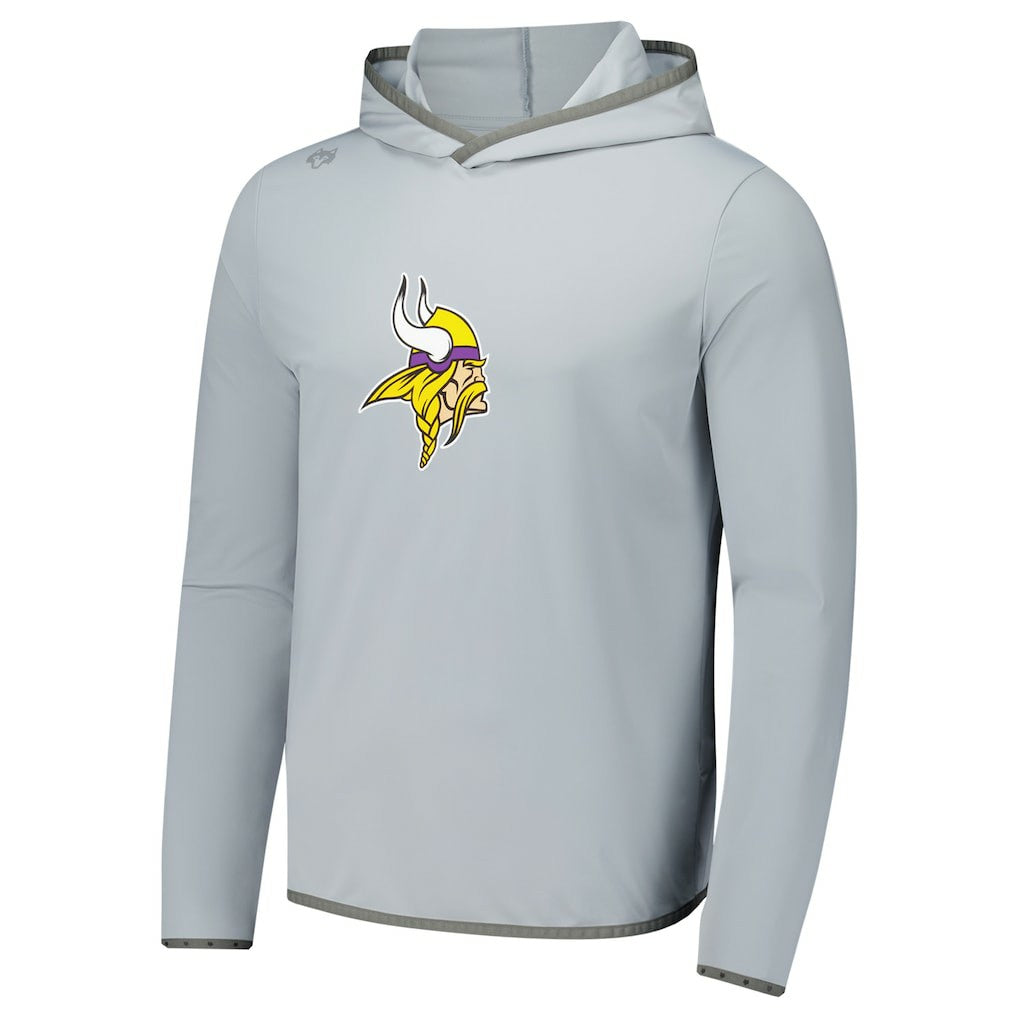 Minnesota Vikings Greyson Clothiers Colorado Long Sleeve Hoodie T-Shirt Gray - NFL