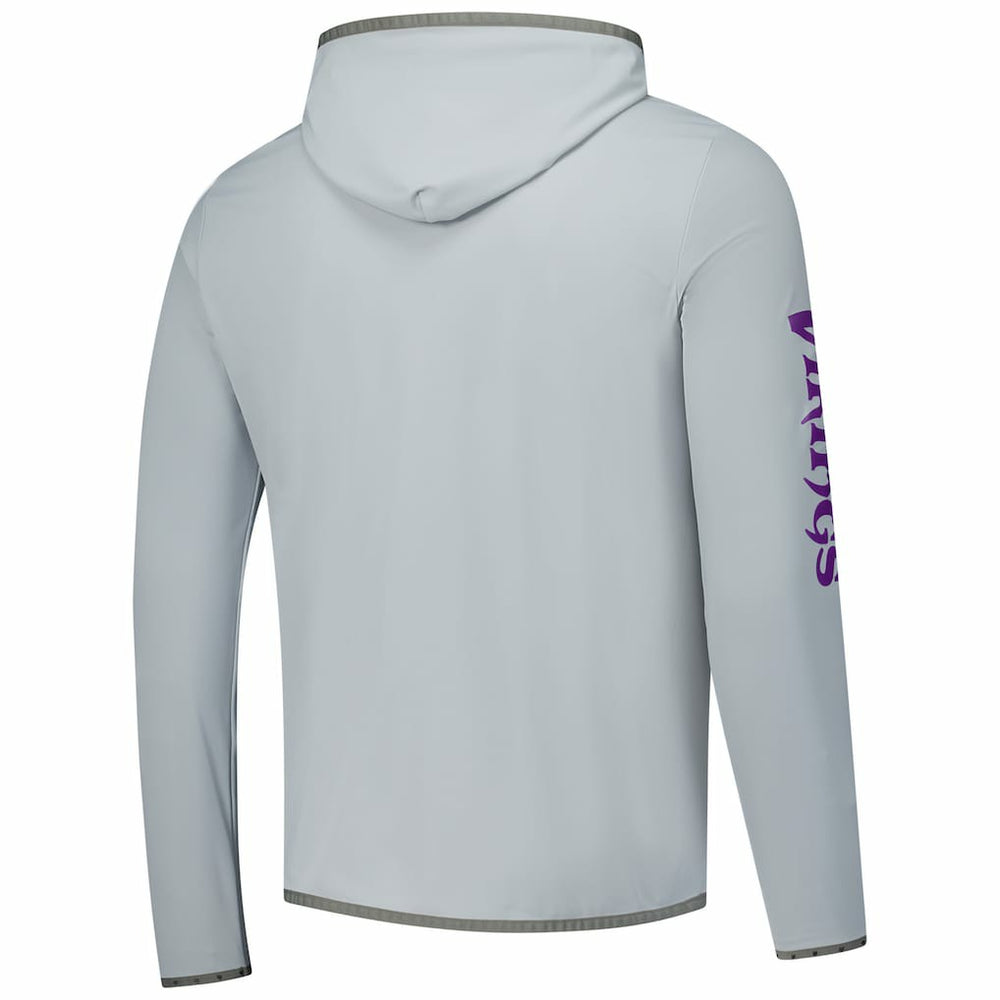 Minnesota Vikings Greyson Clothiers Colorado Long Sleeve Hoodie T-Shirt Gray - NFL