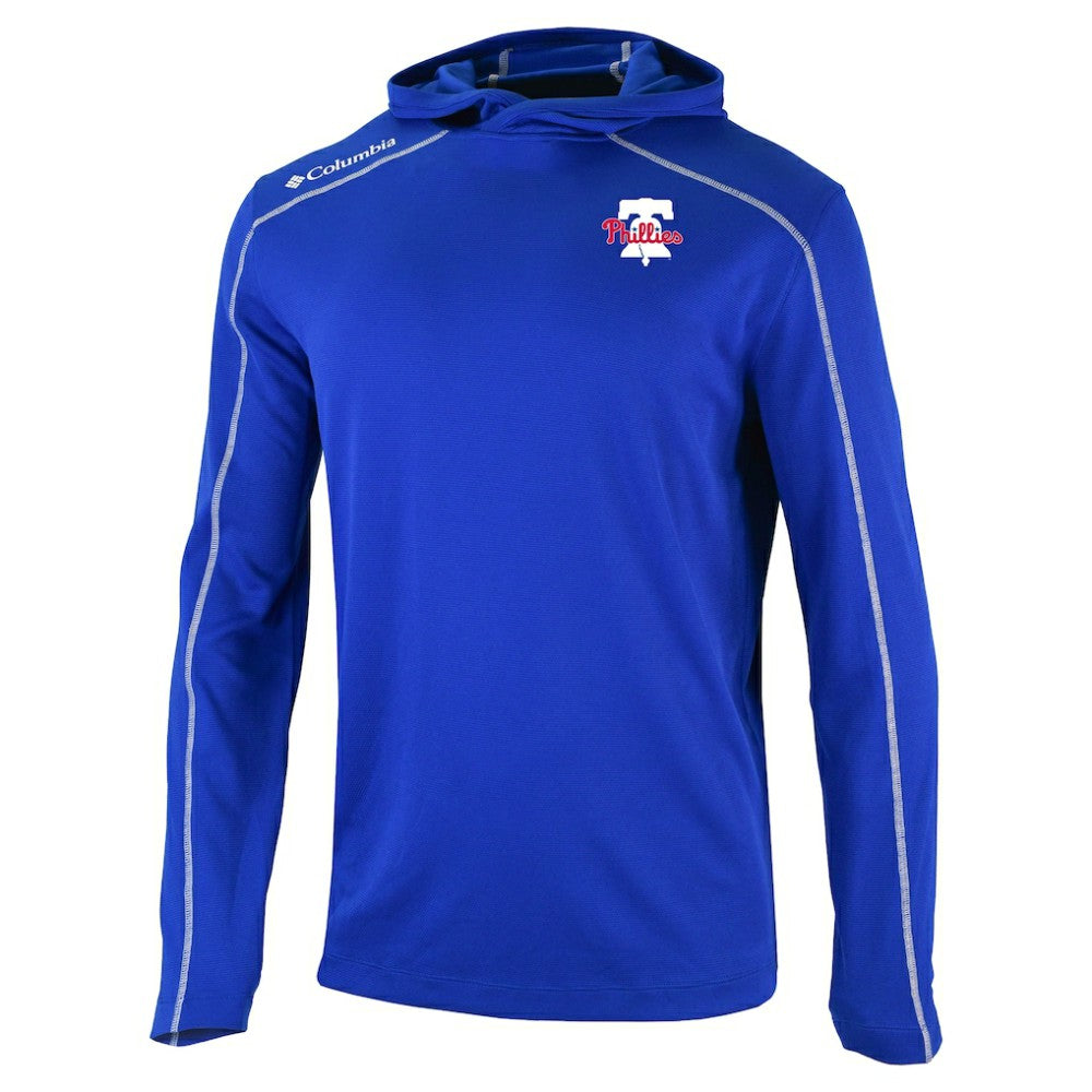 Philadelphia Phillies Columbia Omni-Wick Shotgun Pullover Hoodie Clearance