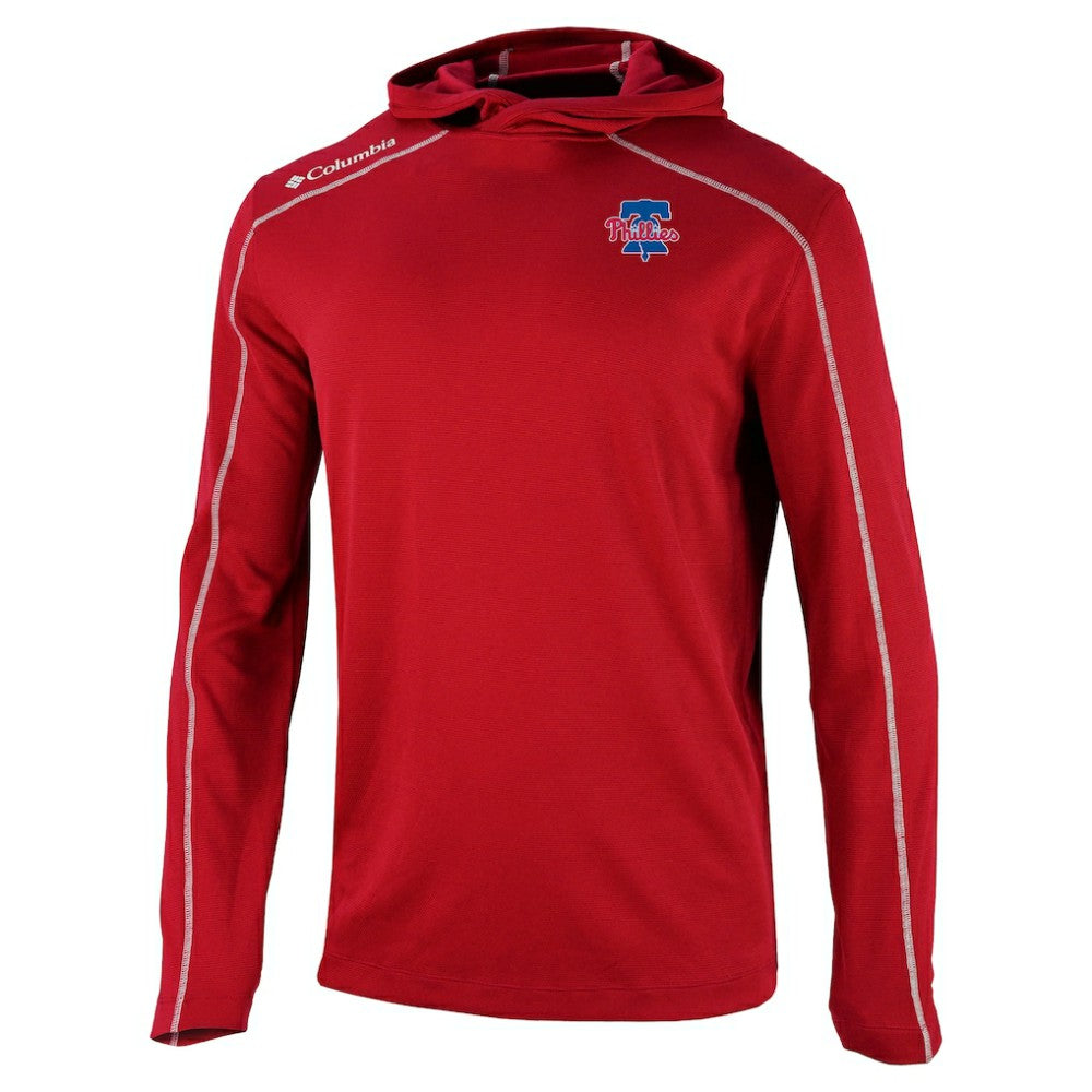 Philadelphia Phillies Columbia Omni-Wick Shotgun Pullover Hoodie Online