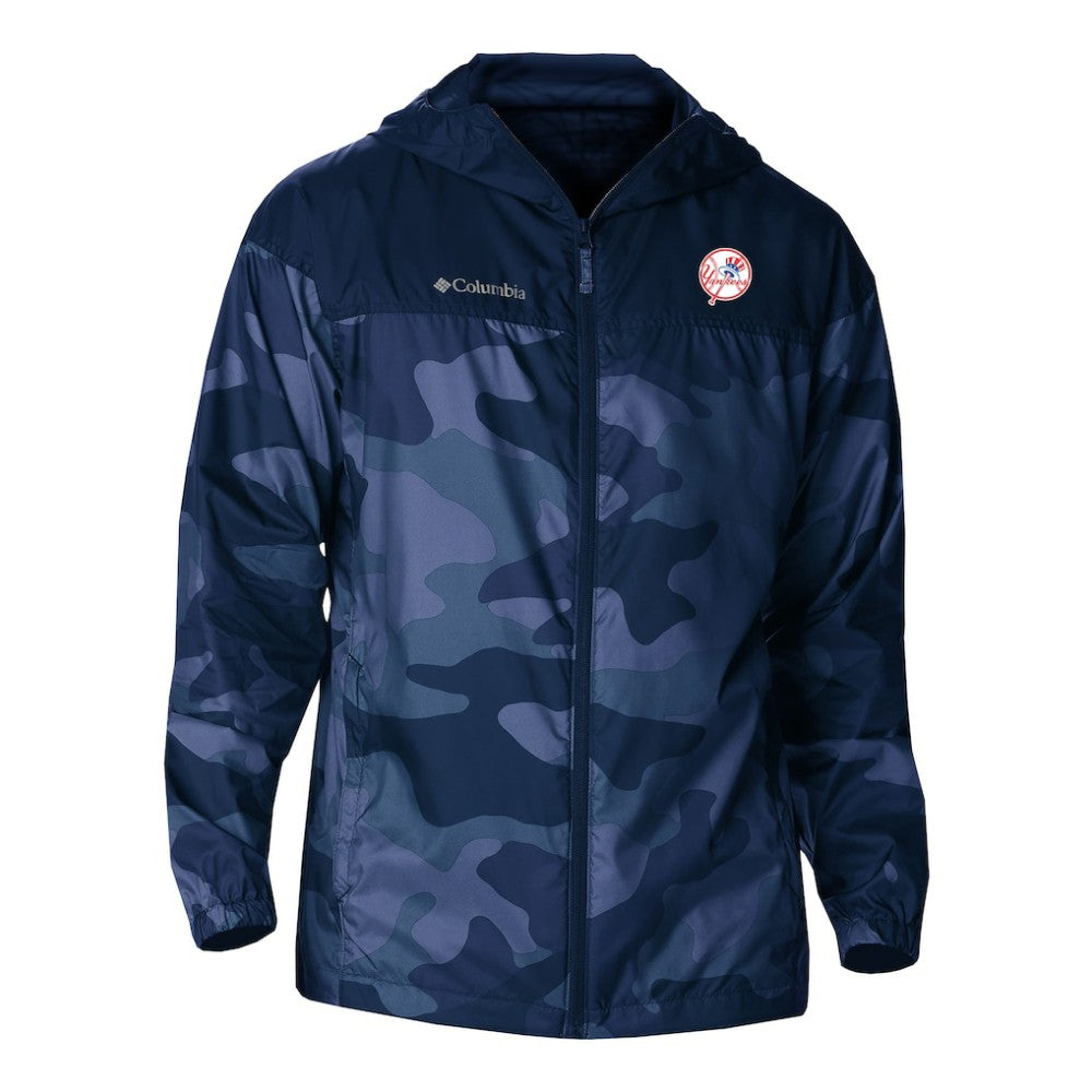 New York Yankees Columbia Camo Flash Challenger Full-Zip Windbreaker Jacket Near Me