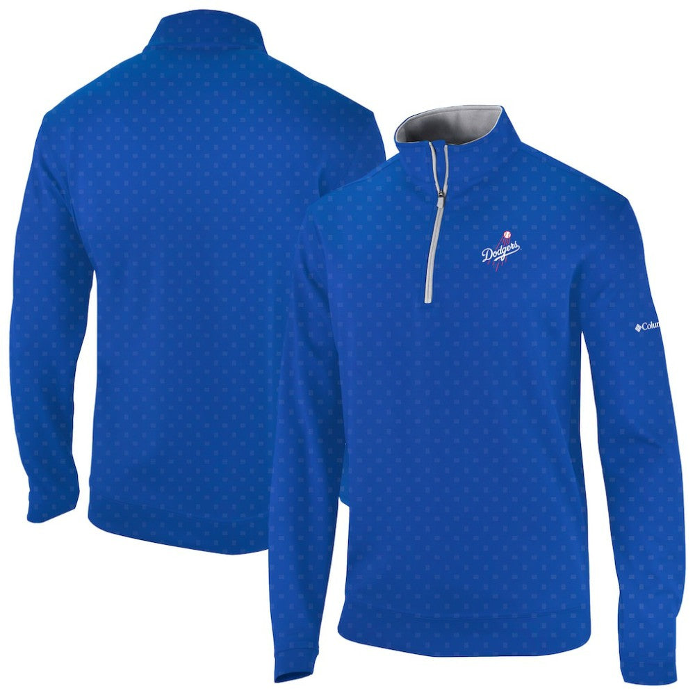 Los Angeles Dodgers Columbia Wickham Hills Omni-Wick Quarter-Zip Jacket On Sale