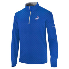 Los Angeles Dodgers Columbia Wickham Hills Omni-Wick Quarter-Zip Jacket On Sale