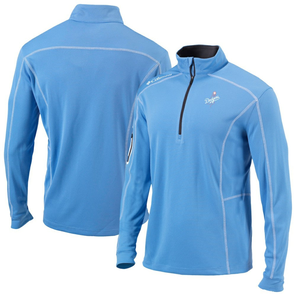 Los Angeles Dodgers Columbia Omni-Wick Shotgun Quarter-Zip Jacket Online