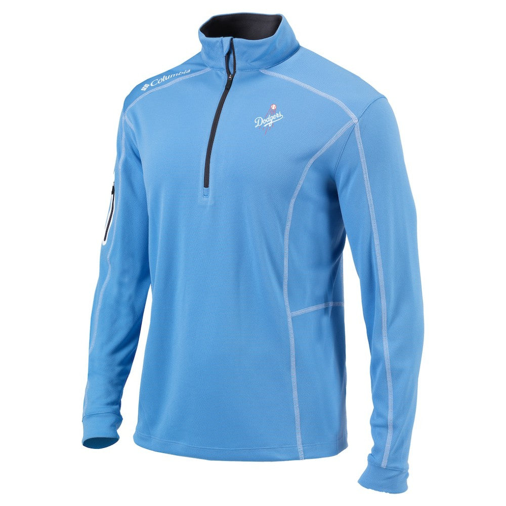 Los Angeles Dodgers Columbia Omni-Wick Shotgun Quarter-Zip Jacket Online