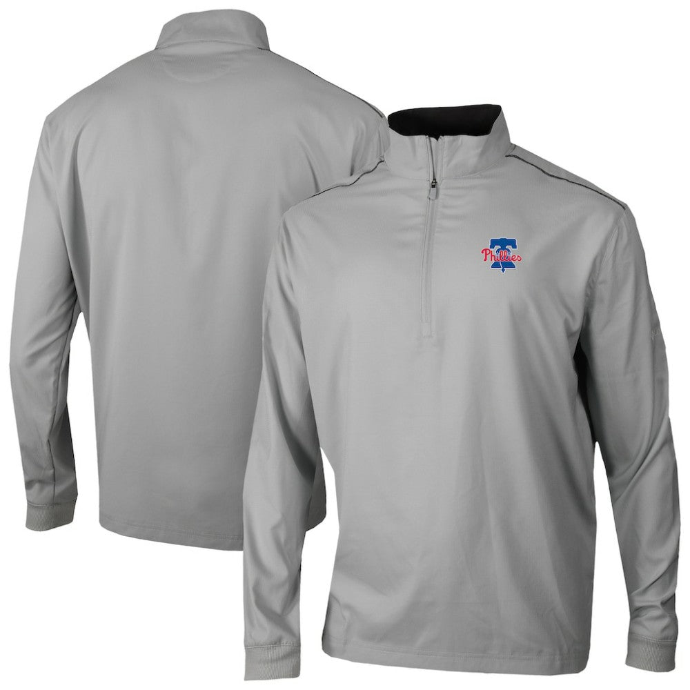 Philadelphia Phillies Columbia Omni-Wick Bogey's Paradise Quarter-Zip Top Lifestyle