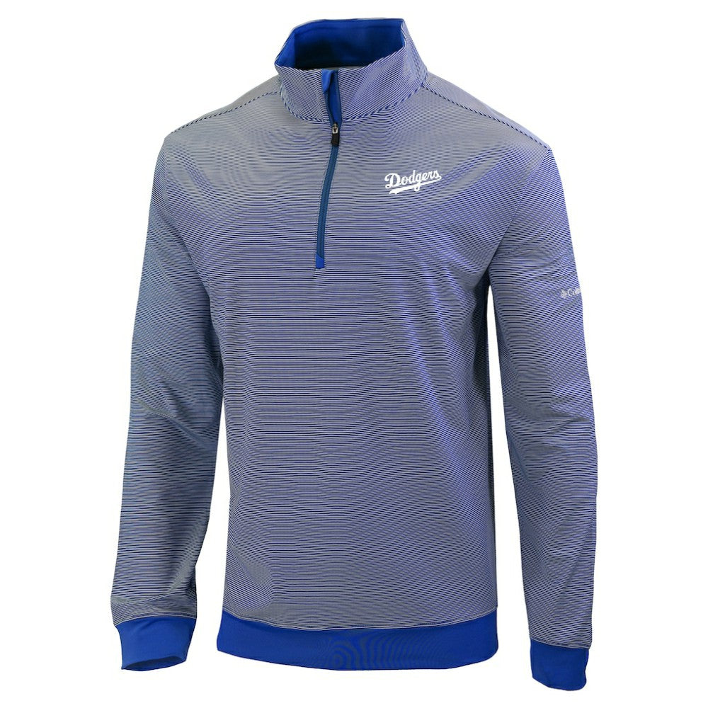 Los Angeles Dodgers Columbia Omni-Wick Even Lie Quarter-Zip Pullover Top for sale