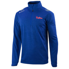 Philadelphia Phillies Columbia Oakland Downs Omni-Wick Quarter-Zip Top discount