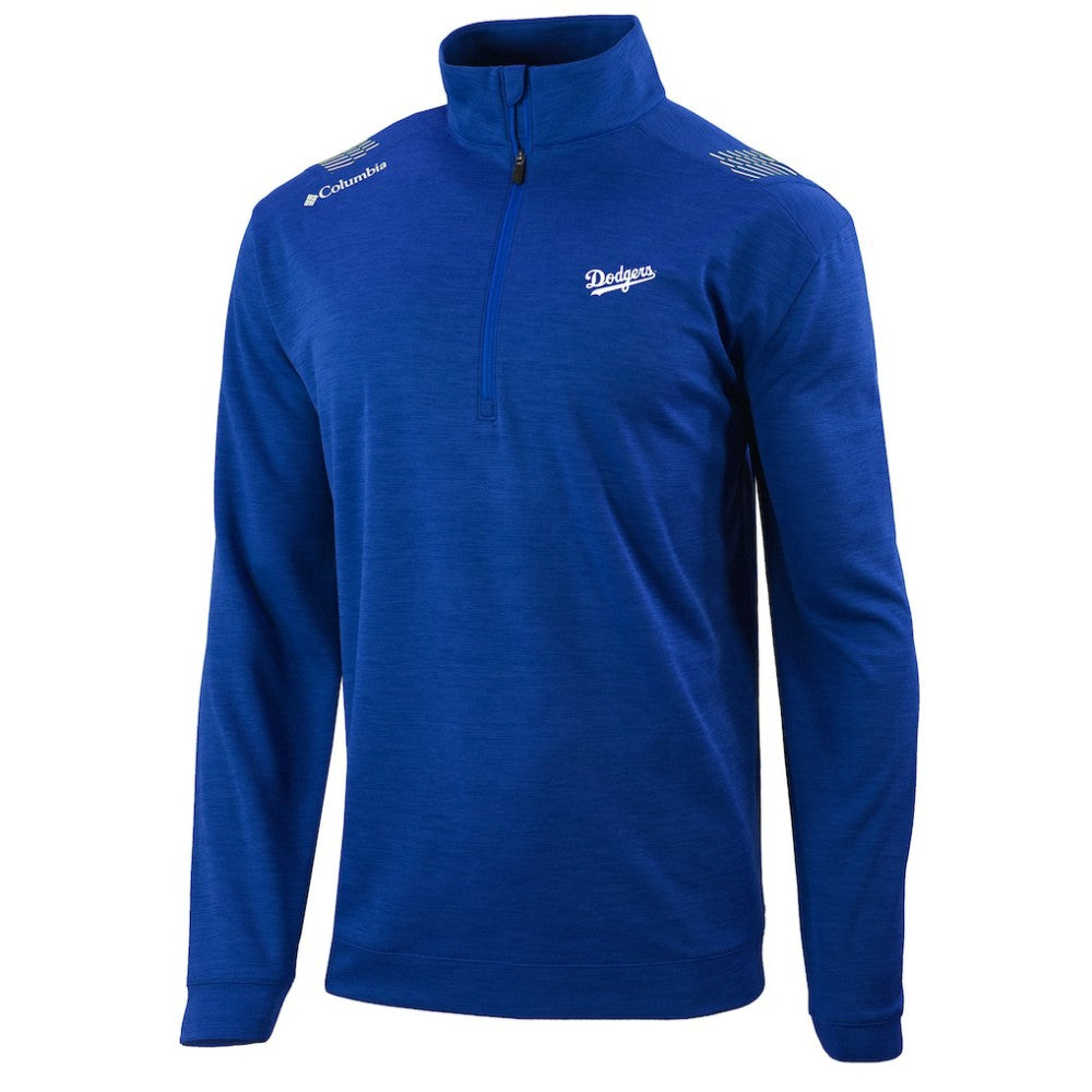 Los Angeles Dodgers Columbia Oakland Downs Omni-Wick Quarter-Zip Top discount