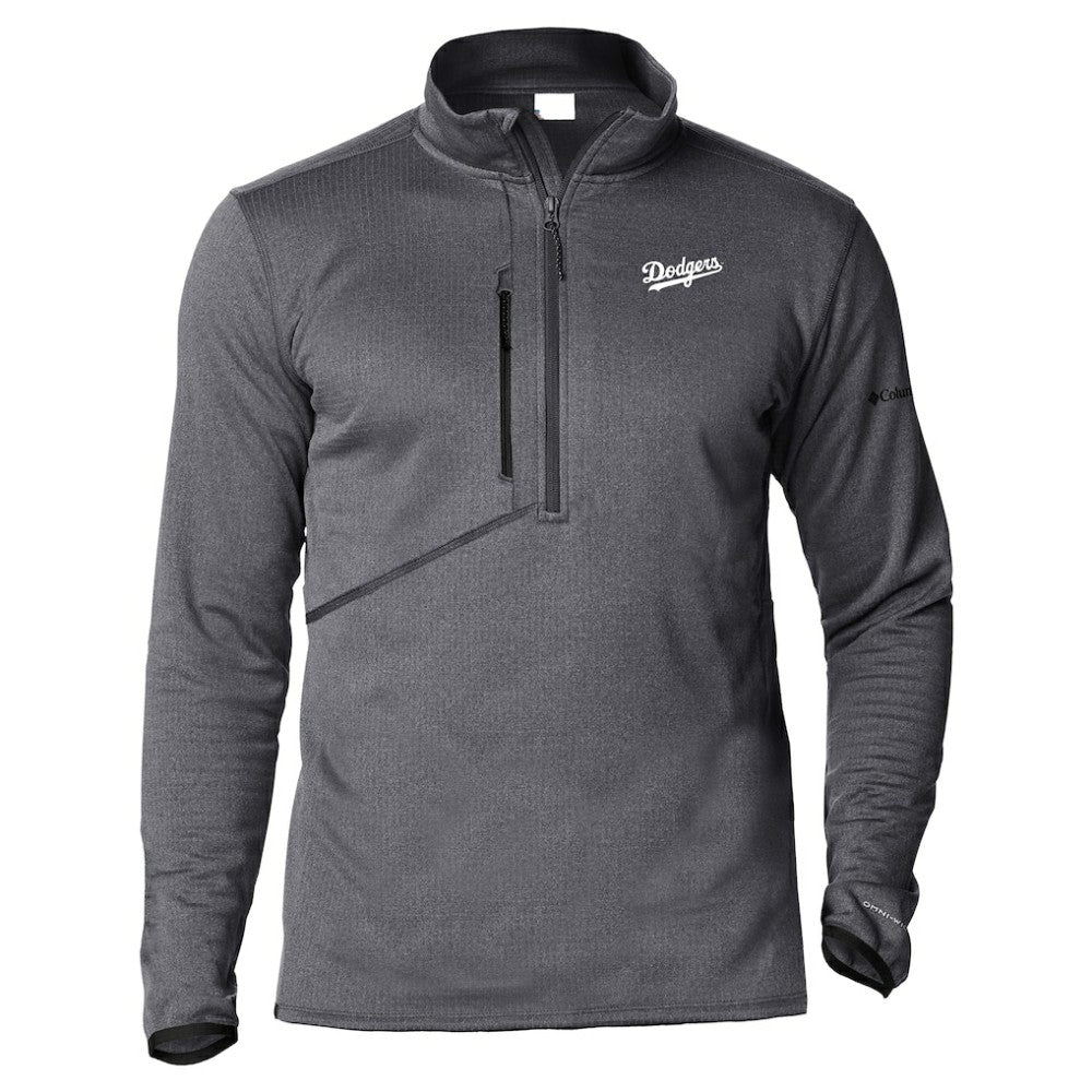 Los Angeles Dodgers Columbia Park View Omni-Wick Half-Zip Top discount