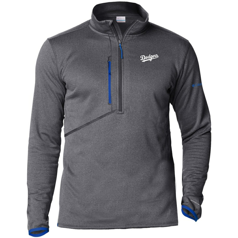 Los Angeles Dodgers Columbia Park View Omni-Wick Half-Zip Top Clearance