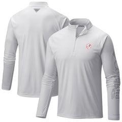 New York Yankees Columbia Terminal Tackle Raglan Omni-Shade Quarter-Zip Pullover Top Online