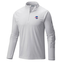 Philadelphia Phillies Columbia Terminal Tackle Raglan Omni-Shade Quarter-Zip Pullover Top discount