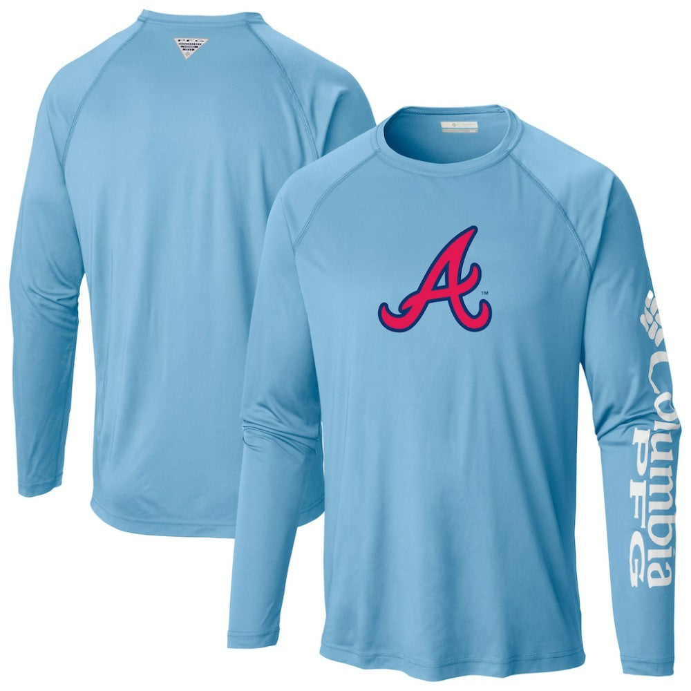 Atlanta Braves Columbia Terminal Tackle Long Sleeve T-Shirt Sale