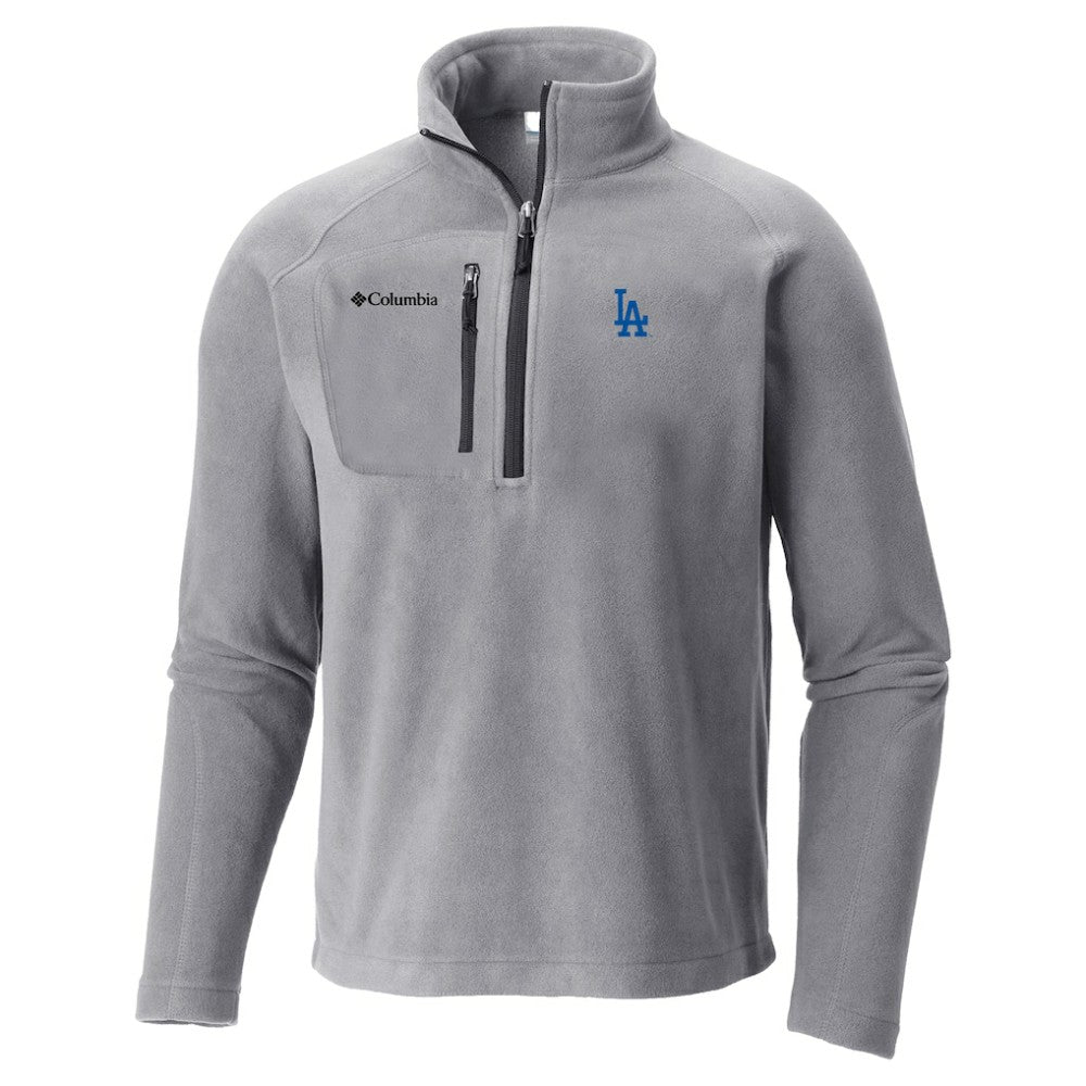 Los Angeles Dodgers Columbia Fast Trek III Half-Zip Fleece Pullover for sale