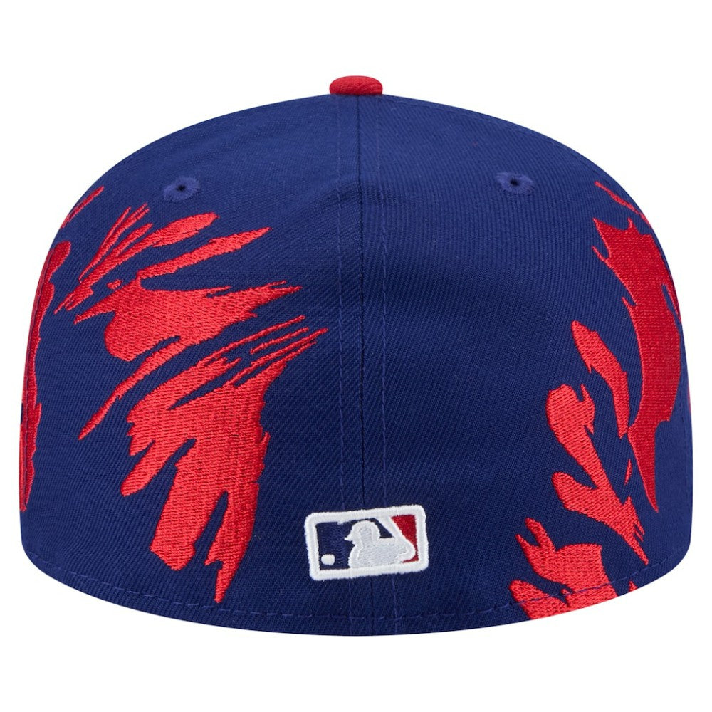 Texas Rangers New Era Retro Pattern 59FIFTY Fitted Hat On Sale