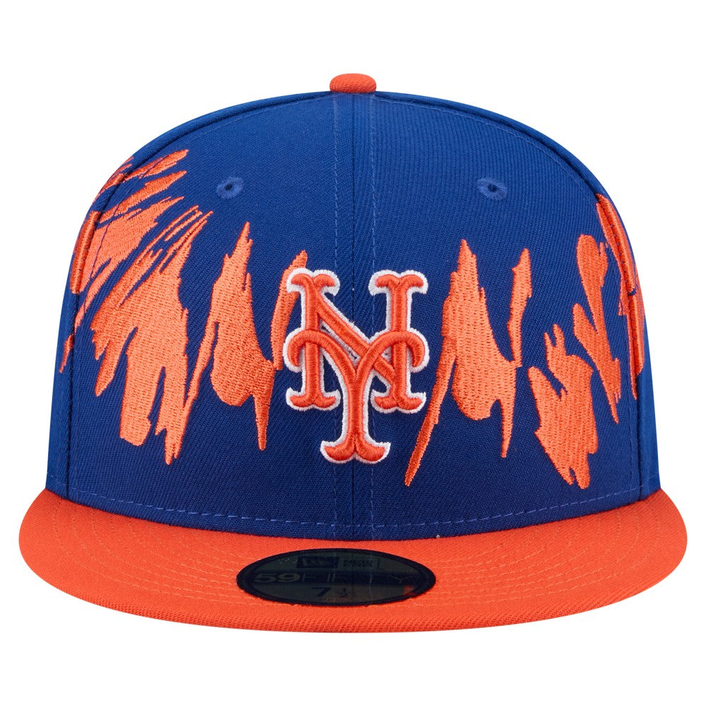 New York Mets New Era Retro Pattern 59FIFTY Fitted Hat On Sale