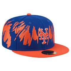New York Mets New Era Retro Pattern 59FIFTY Fitted Hat On Sale