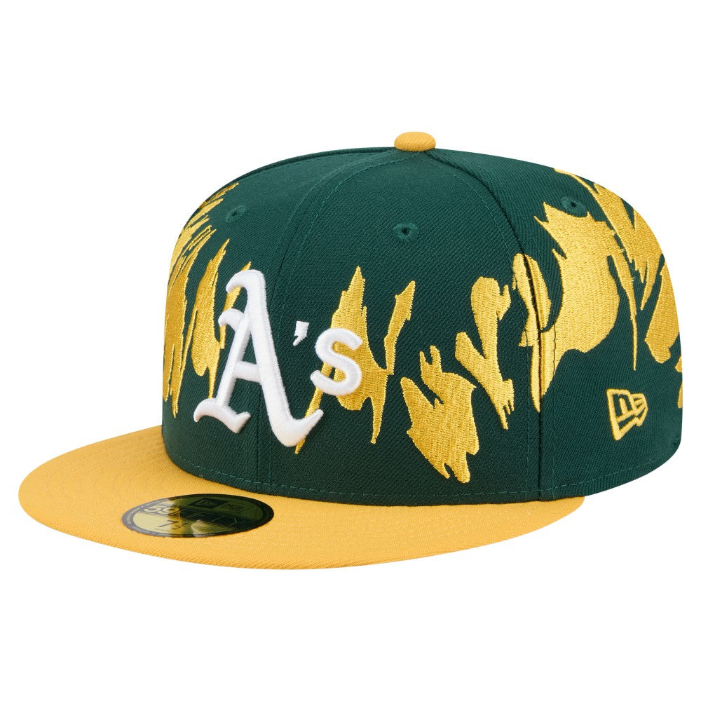 Athletics New Era Retro Pattern 59FIFTY Fitted Hat On Sale