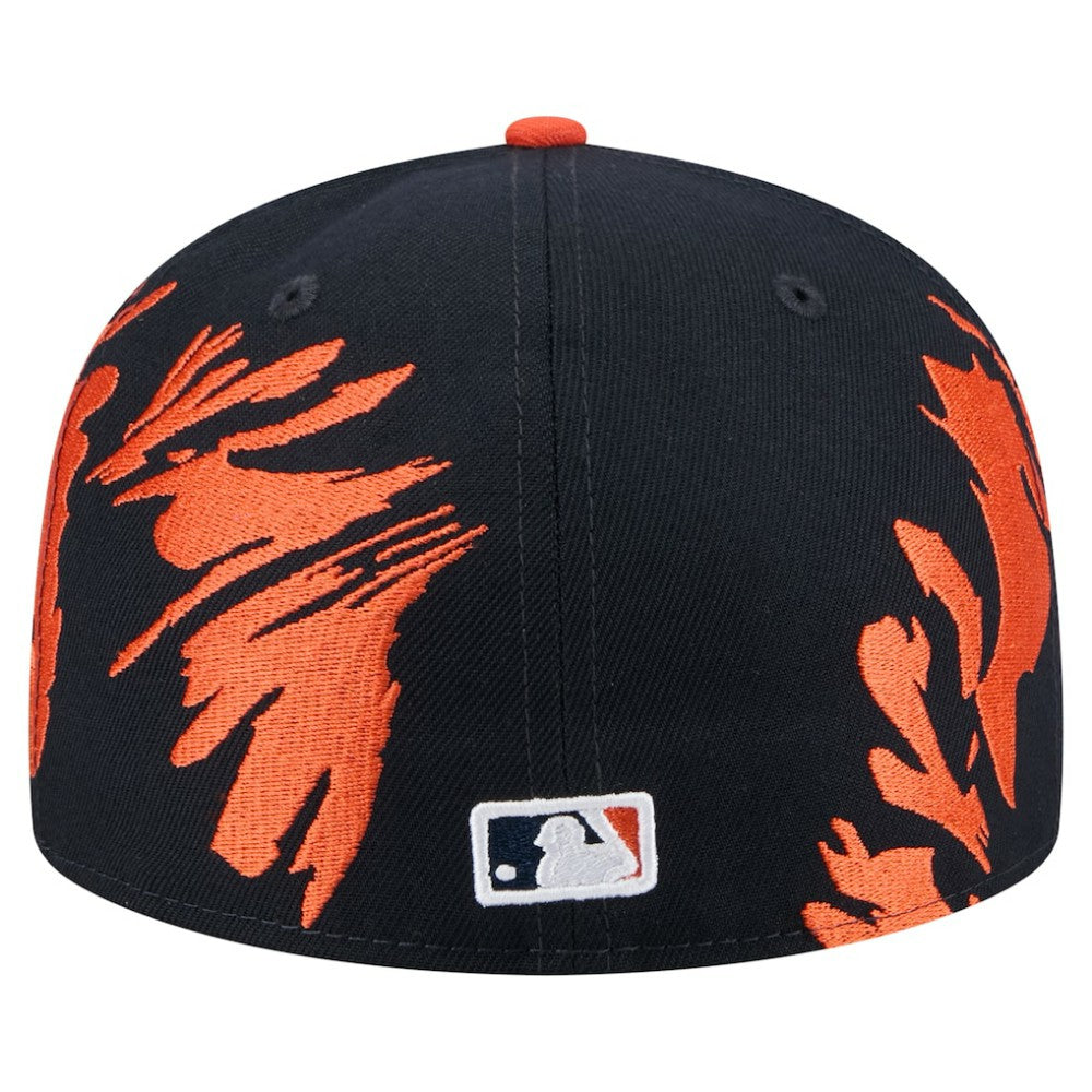 Houston Astros New Era Retro Pattern 59FIFTY Fitted Hat Lifestyle