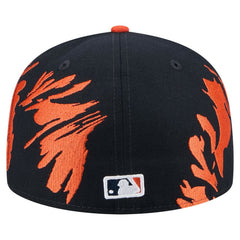 Houston Astros New Era Retro Pattern 59FIFTY Fitted Hat Lifestyle
