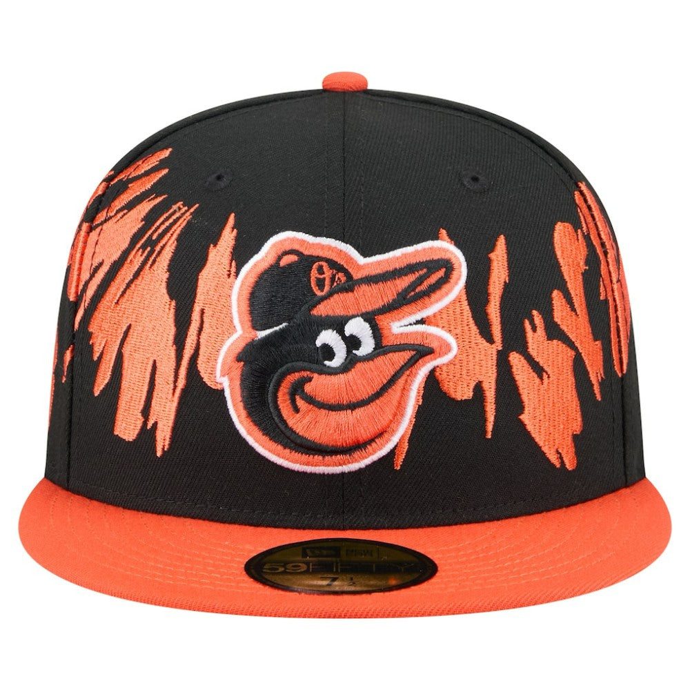 Baltimore Orioles New Era Retro Pattern 59FIFTY Fitted Hat Clearance