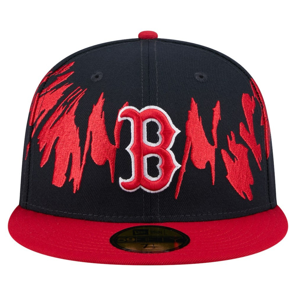 Boston Red Sox New Era Retro Pattern 59FIFTY Fitted Hat for sale