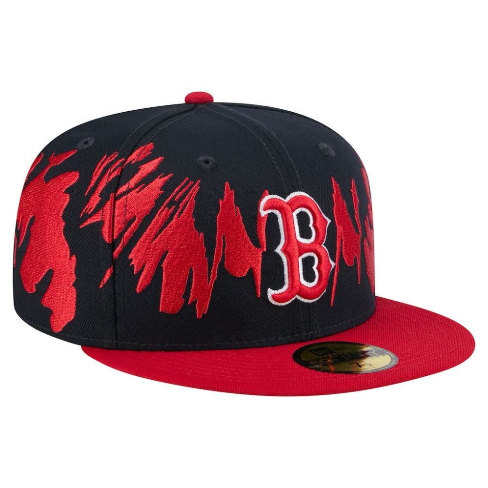 Boston Red Sox New Era Retro Pattern 59FIFTY Fitted Hat for sale
