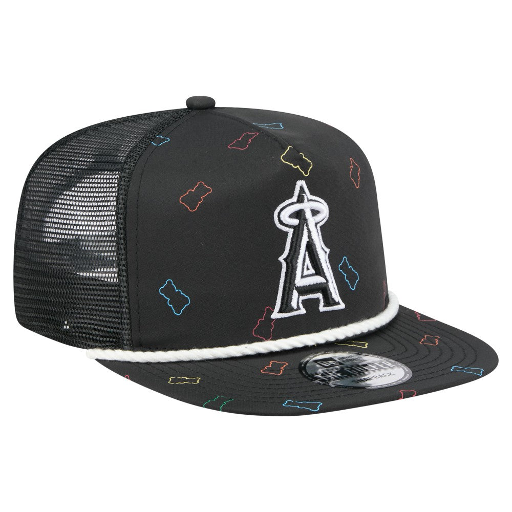 Los Angeles Angels New Era Gummy Golfer Trucker Adjustable Hat discount