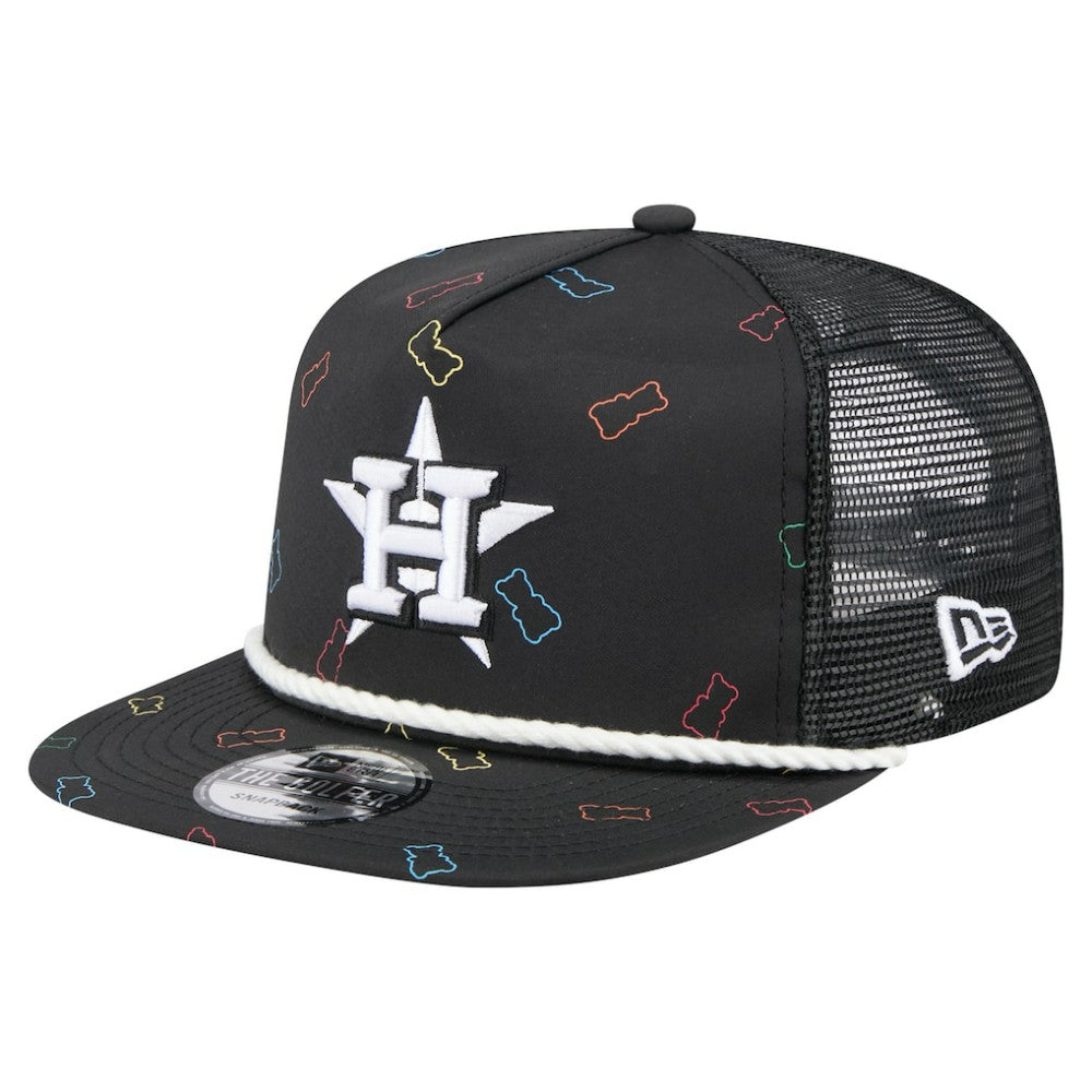 Houston Astros New Era Gummy Golfer Trucker Adjustable Hat Lifestyle