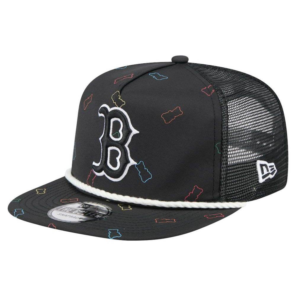 Boston Red Sox New Era Gummy Golfer Trucker Adjustable Hat Clearance