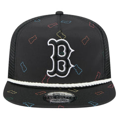 Boston Red Sox New Era Gummy Golfer Trucker Adjustable Hat Clearance