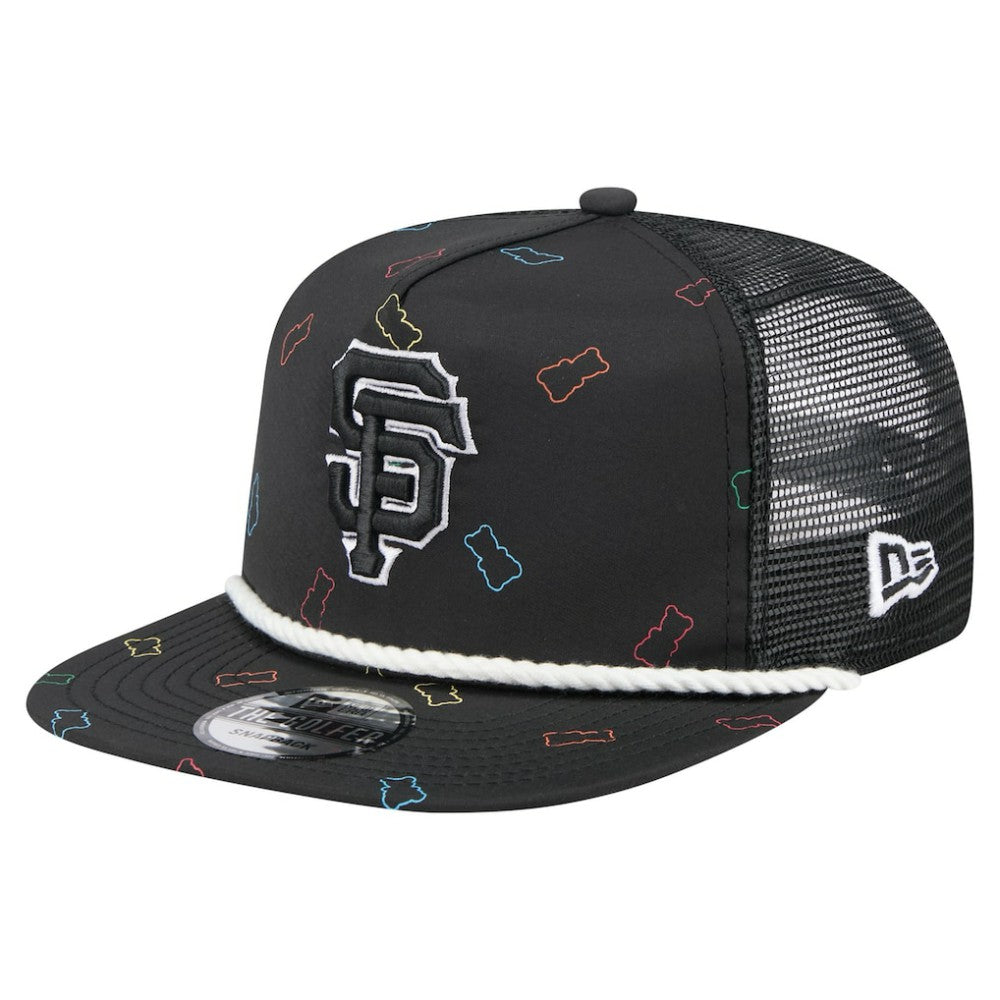 San Francisco Giants New Era Gummy Golfer Trucker Adjustable Hat Lifestyle