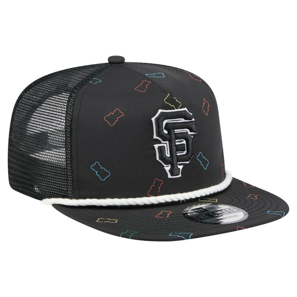 San Francisco Giants New Era Gummy Golfer Trucker Adjustable Hat Lifestyle