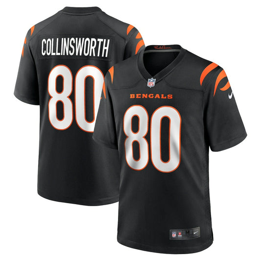 Cris Collinsworth Cincinnati Bengals Team Retired Player Game Jersey - Black | NFL Jerseys
