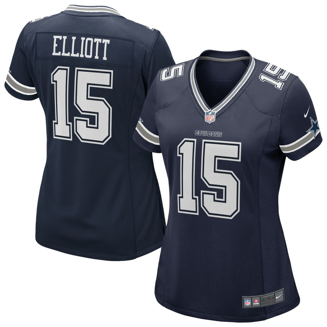 Ezekiel Elliott Dallas Cowboys Women's Game Jersey Navy - Nike