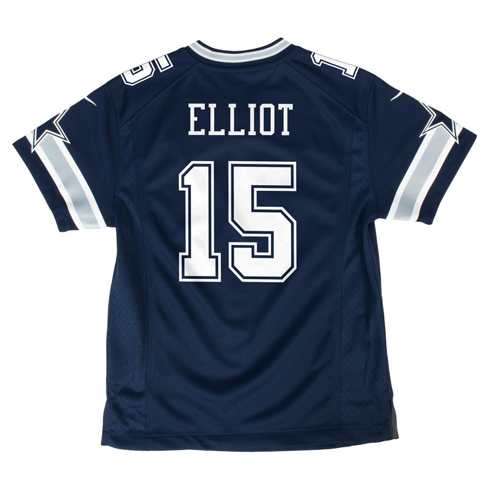 Ezekiel Elliott Dallas Cowboys Youth Game Jersey Navy - Nike