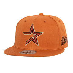 Houston Astros Mitchell & Ness Cooperstown Collection Fitted Hat discount