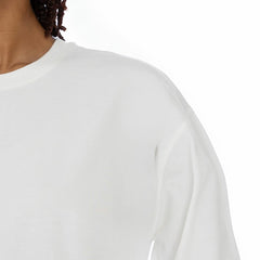 Denver Broncos Gameday Couture Women's Time Out Oversized Long Sleeve T-Shirt White - NFL