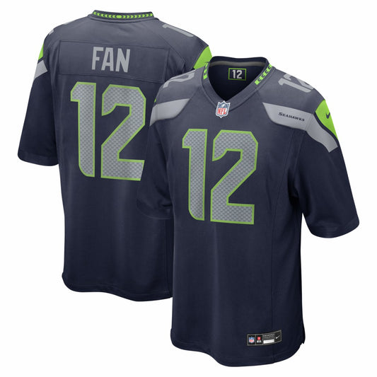 12s Seattle Seahawks Team Game Jersey - College Navy | NFL Jerseys