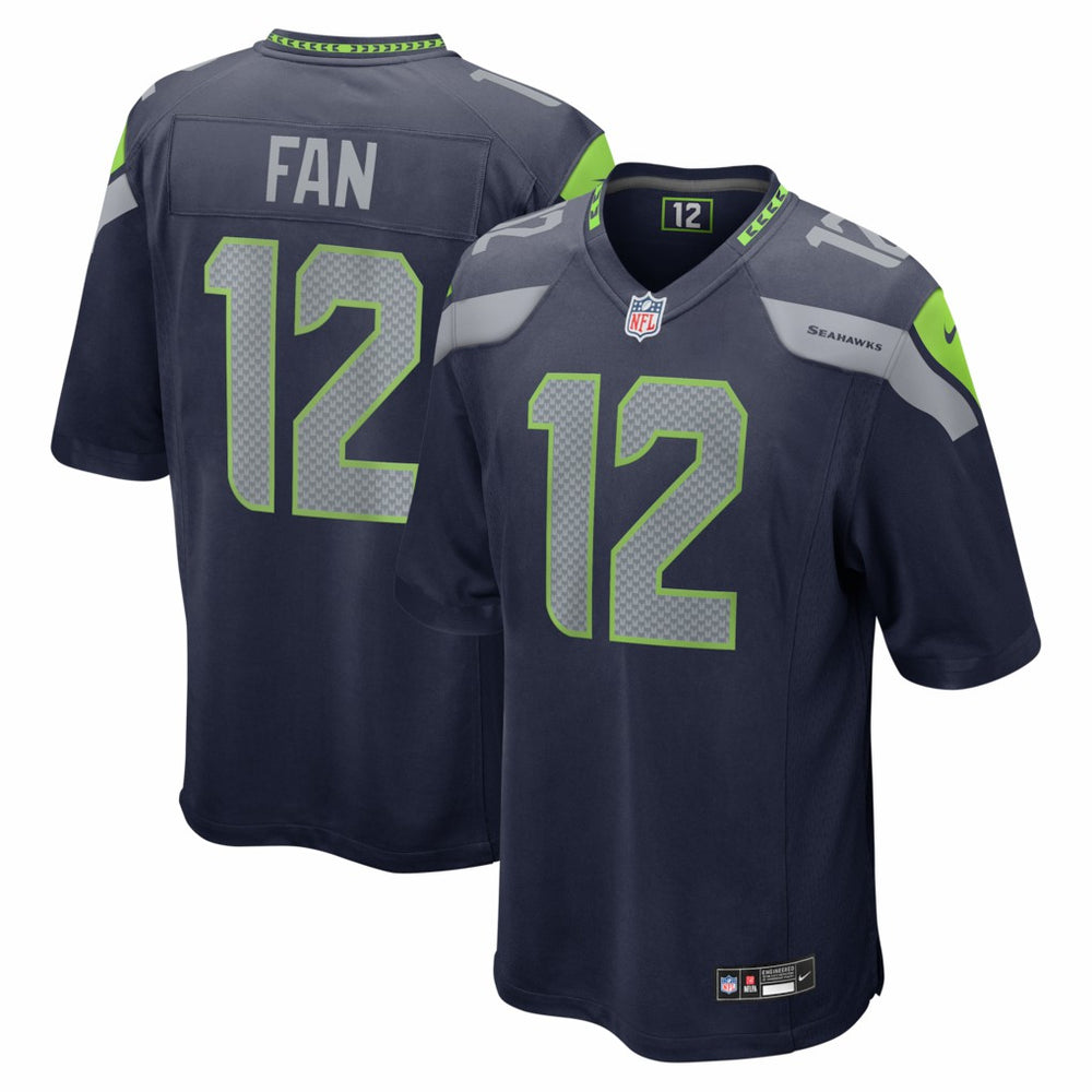 12s Seattle Seahawks Team Game Jersey College Navy - Nike