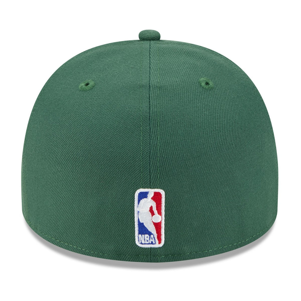 New Era - Milwaukee Bucks 2025 NBA Draft A-Frame 59FIFTY Fitted Hat - Hunter Green