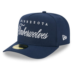 New Era - Minnesota Timberwolves 2025 NBA Draft A-Frame 59FIFTY Fitted Hat - Navy