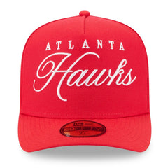 New Era - Atlanta Hawks 2025 NBA Draft A-Frame 59FIFTY Fitted Hat - Red