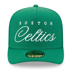 New Era - Boston Celtics 2025 NBA Draft A-Frame 59FIFTY Fitted Hat - Kelly Green
