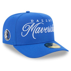 New Era - Dallas Mavericks 2025 NBA Draft A-Frame 59FIFTY Fitted Hat - Blue
